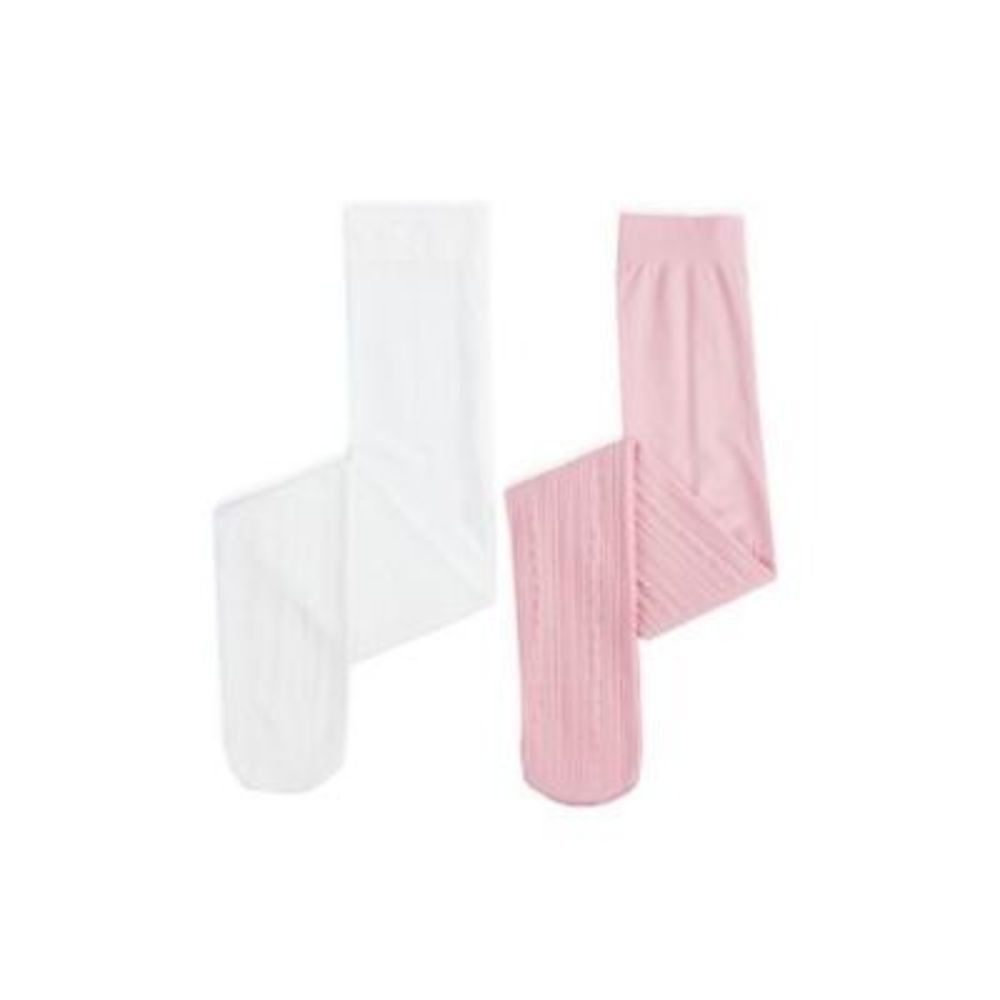 Trimfit Big Girls Solid Opaque Tights, Pack of 2